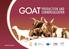 Goat production and commercialization. paravet manual