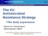 The EU Antimicrobial Resistance Strategy -The Italy experience-