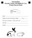 Intermediate Osceola County 4-H Rabbit & Cavy Project Record Book