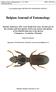 Belgian Journal of Entomology
