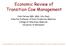 Economic Review of Transition Cow Management