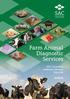 Farm Animal Diagnostic Services. SAC Consulting Veterinary Services Price List 2018/19