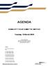 AGENDA. Tuesday, 13 March 2018 COMMUNITY FOCUS COMMITTEE MEETING