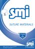 SUTURE MATERIALS. For quality & safety.