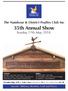 NAMBOUR & DISTRICT POULTRY CLUB. The Nambour & District Poultry Club Inc. 35th Annual Show. Sunday 27th May 2018