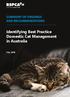 SUMMARY OF FINDINGS AND RECOMMENDATIONS. Identifying Best Practice Domestic Cat Management in Australia