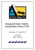 Inaugural Open Agility, Jumping & Games Trial