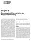 Chapter 8: Demographic Characteristics and Population Modeling. Scott H. Stoleson Mary J. Whitfield Mark K. Sogge. Populations Characteristics
