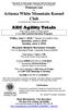 AKC Agility Trials. This trial is open to dogs listed in the AKC Canine Partners Program