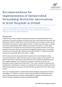 Recommendations for Implementation of Antimicrobial Stewardship Restrictive Interventions in Acute Hospitals in Ireland