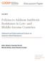 Policies to Address Antibiotic Resistance in Low- and Middle-Income Countries