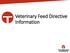 Veterinary Feed Directive Information