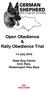 Open Obedience & Rally Obedience Trial