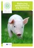 funded by Reducing antibiotics in pig farming