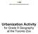 Urbanization Activity