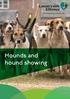 The voice of the countryside. Hounds and hound showing