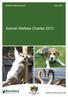 Animal Welfare Charter 2011
