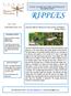 RIPPLES GOOD WATER MASTER NATURALIST WILLIAMSON COUNTY. VOL 2 No 5. September/October 2013