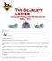 The Scarlett Letter. The Golden Triangle Irish Setter Club, Inc April 2011