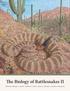 The Biology of Rattlesnakes II. Edited by: Michael J. Dreslik William K. Hayes Steven J. Beaupre Stephen P. Mackessy