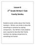 Lesson 6 2 nd Grade Writers Club Family Similes