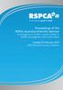 Proceedings of the RSPCA Australia Scientific Seminar Convergence or conflict: animal welfare in wildlife management and conservation