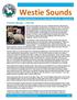 Westie Sounds. West Highland White Terrier Club of Puget Sound Spring President s Message Linda Gray
