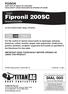Fipronil 200SC 2B INSECTICIDE DIAL 000 POISON KEEP OUT OF REACH OF CHILDREN READ SAFETY DIRECTIONS BEFORE OPENING OR USING.