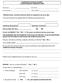 Southpointe Veterinary Hospital FELINE BOARDING ADMISSION FORM