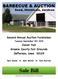 BARBECUE & AUCTION. Seed, Chemicals, services. Second Annual Auction Fundraiser! Tuesday September 8th 2015!