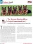 The German Shepherd Dog Club of Queensland (Inc)