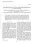 ARTICLE. Journal of Vertebrate Paleontology 30(2): , March by the Society of Vertebrate Paleontology