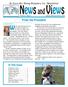 News and Views. From the President. St. Croix Hair Sheep Breeders, Inc. Newsletter. In This Issue. Volume 1, Issue 1 January/February/March 2012