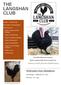 THE LANGSHAN CLUB. Welcome New Members. Delmarva Poultry Fanciers Todd Sensenig. Tim Ballenger - Hedgesville, WV Open. Ketih Lutz -, PA Open