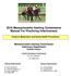 2016 Massachusetts Gaming Commission Manual For Practicing Veterinarians