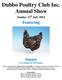 Dubbo Poultry Club Inc. Annual Show