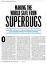 SUPERBUGS MAKING THE WORLD SAFE FROM
