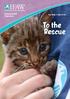 Animal Action Education. Key Stage 2 (ages 8-11) To the Rescue