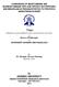 Thesis Submitted in partial fulfilment of the requirement for the degree of Doctor of Philosophy in VETERINARY SURGERY AND RADIOLOGY