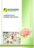 KAZAGRO. National Management Holding. Analytical review of poultry meat market