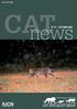 ISSN CAT news N 51 AUTUMN 2009 IUCN