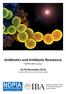 Antibiotics and Antibiotic Resistance - NDPIA/IBA course -