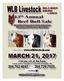 13 th Annual Beef Bull Sale Black/Red Simmental & Polled Hereford Yearling and 2 Year old Beef Bulls MARCH 21, 2017