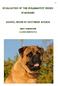 EVALUATION OF THE BULLMASTIFF BREED STANDARD KENNEL UNION OF SOUTHERN AFRICA