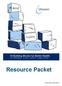 Resource Packet. *(print packet single-sided)