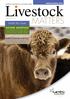 Livestock CRYPTOSPORIDIUM INFECTION IN CATTLE. Inside this issue:   WINTER EDITION 2010 WORKING TOGETHER FOR A HEALTHIER FUTURE.
