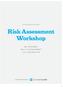 Risk Assessment Workshop