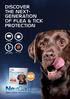 discover the nextgeneration of flea & tick protection NEW TASTY CHEW ONE CHEW ONCE A MONTH