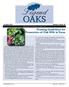 Legend OAKS LEGEND OAKS. Pruning Guidelines for Prevention of Oak Wilt in Texas. October 2012 Volume 5, Issue 10