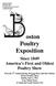 oston Poultry Exposition